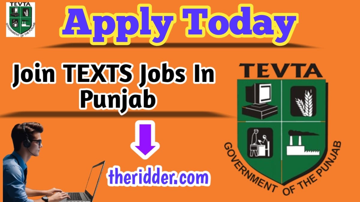 Join TEVTA Jobs in Punjab 2024