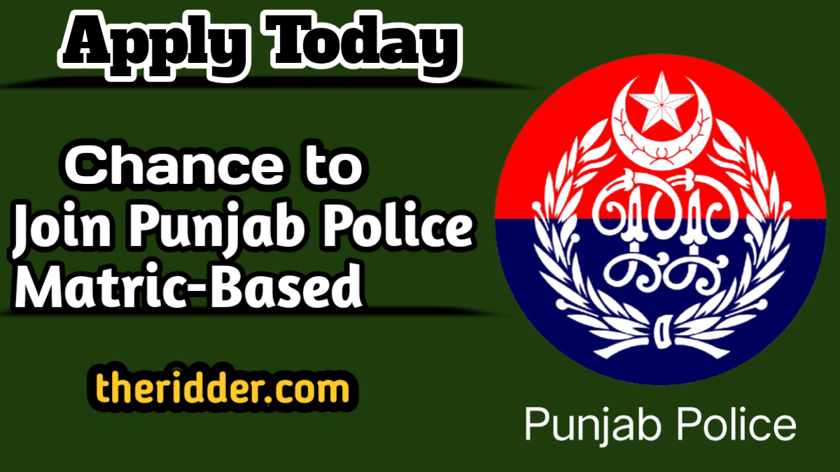 Punjab Police Job